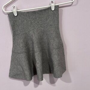 Zara Mini Skirt in Classic gray